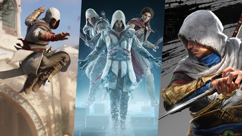 Assassin's Creed Codename Jade, Assassin's Creed Mirage, and Assassin's Creed Nexus VR